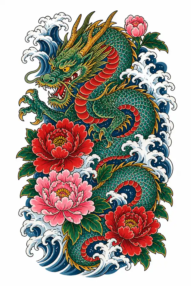 Japanese tattoo style