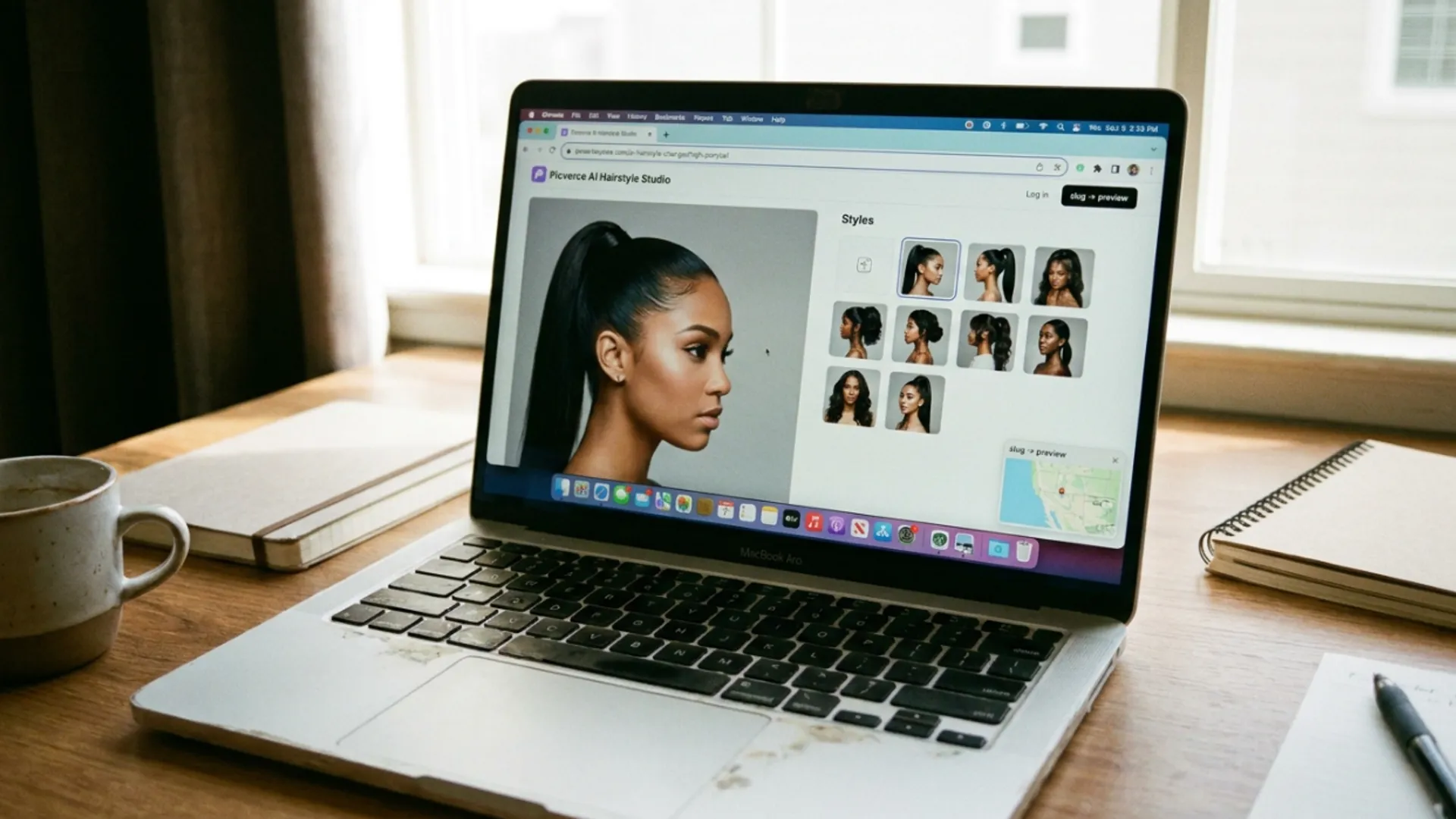 How style slugs map to the preview