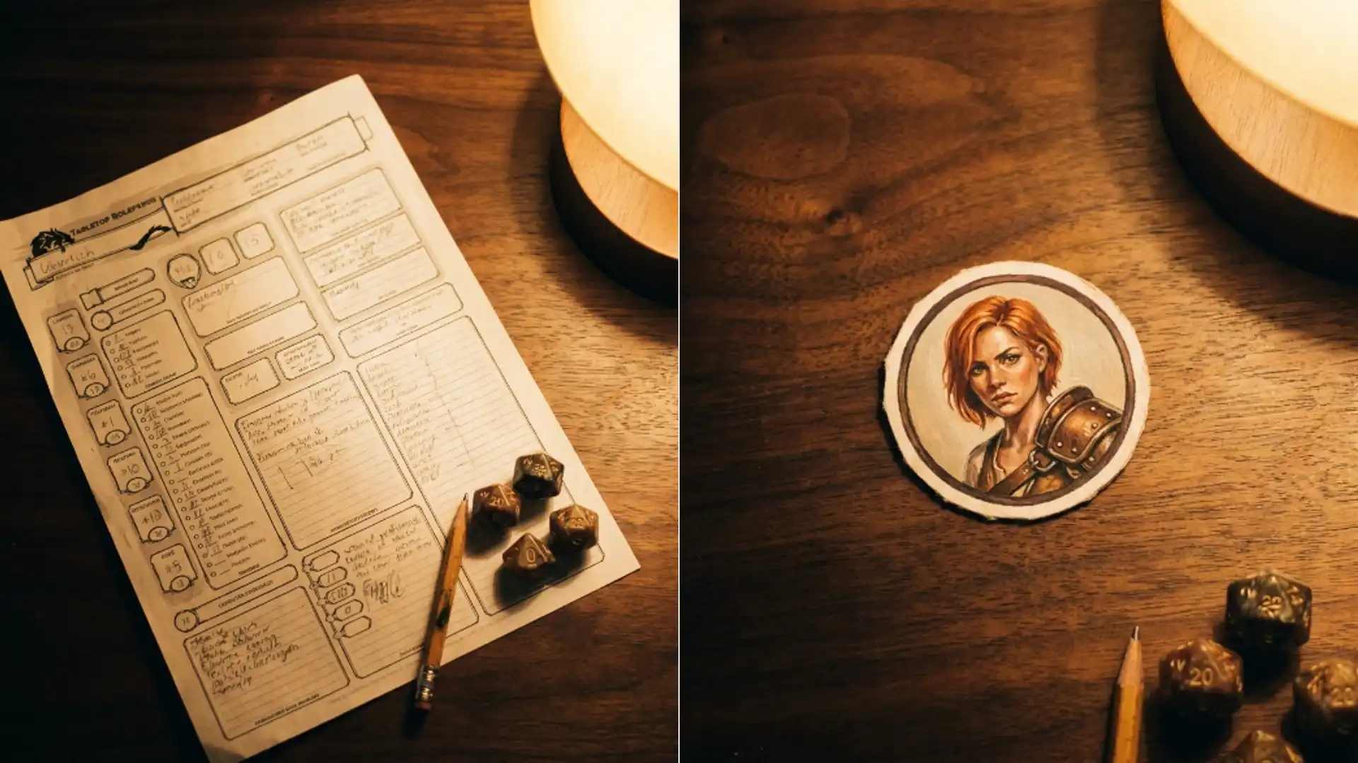 Make a token from a character sheet