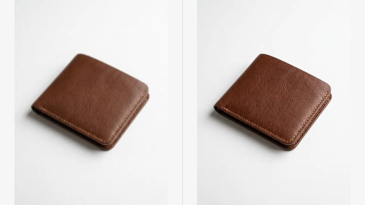 Upscale a product photo for print