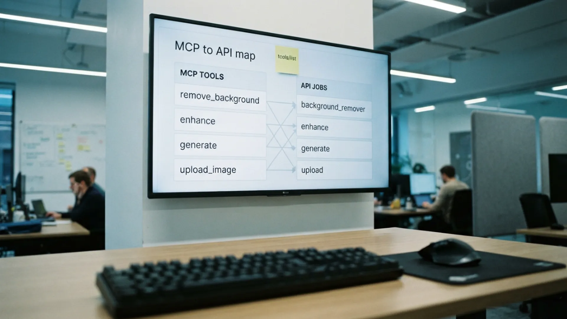 Which MCP tools map to which jobs