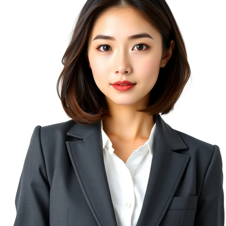 Blazer and trousers outfit example