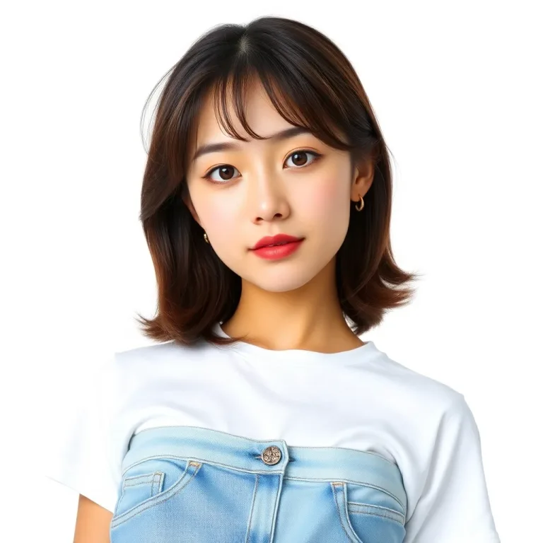 Casual jeans and tee