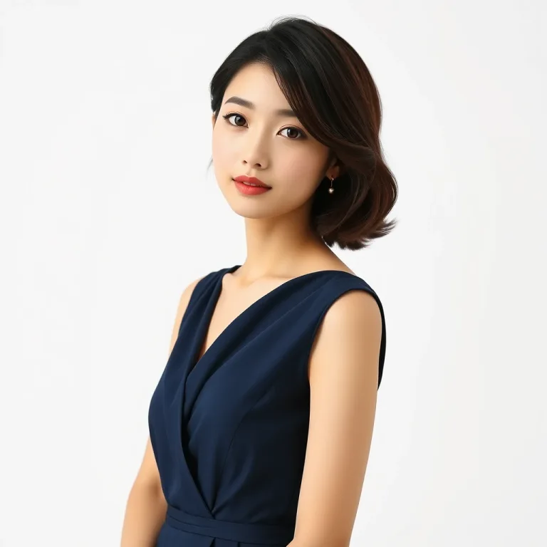Evening dress outfit example