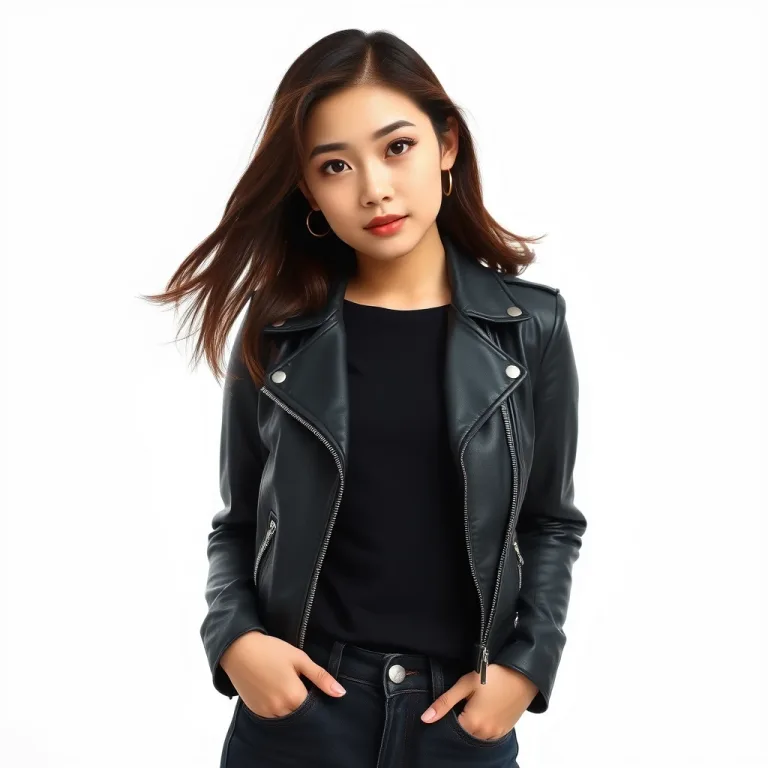 Leather jacket