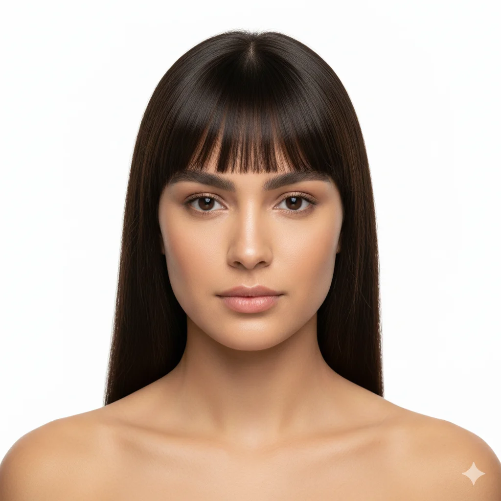 Blunt Bangs hairstyle