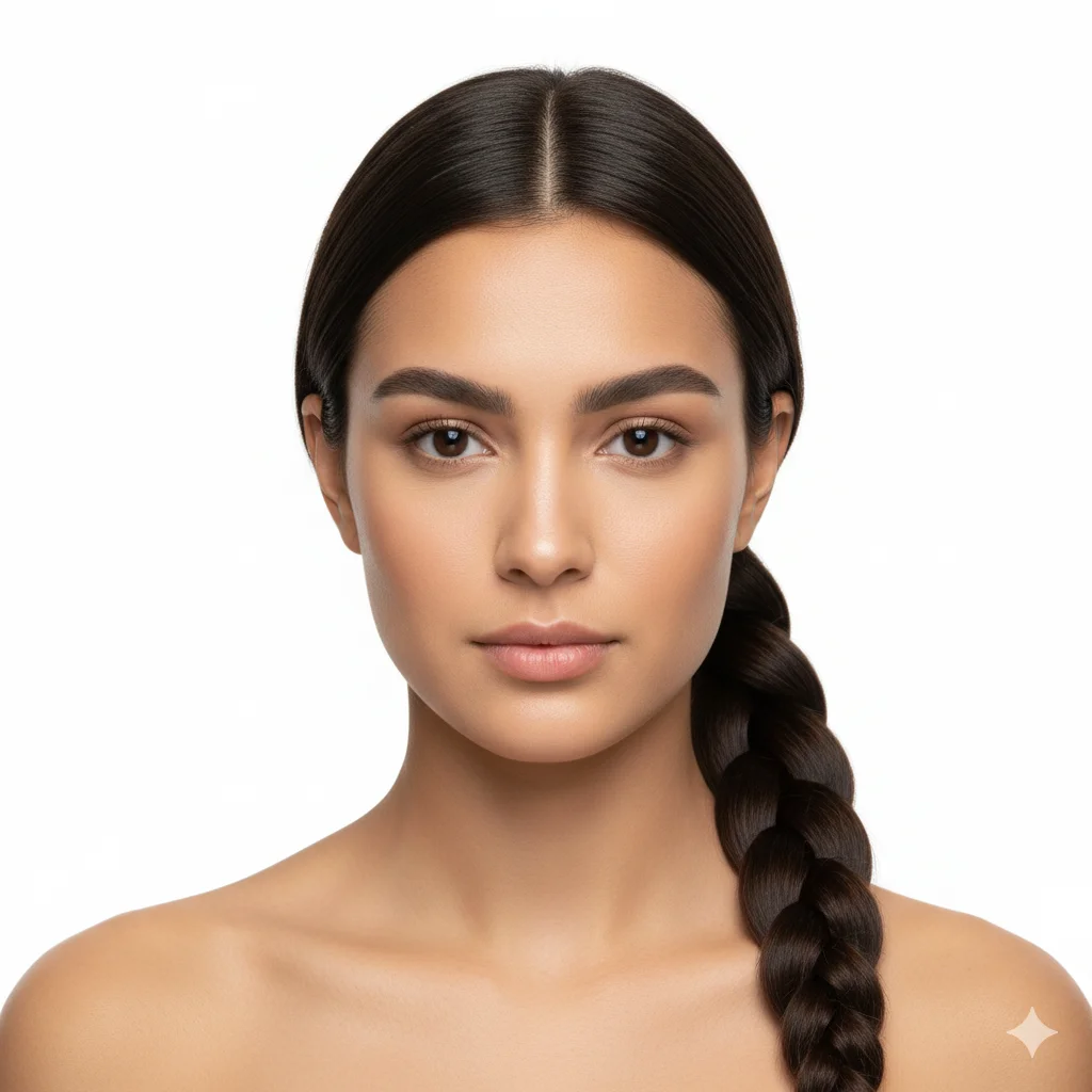 Dutch Braid hairstyle example
