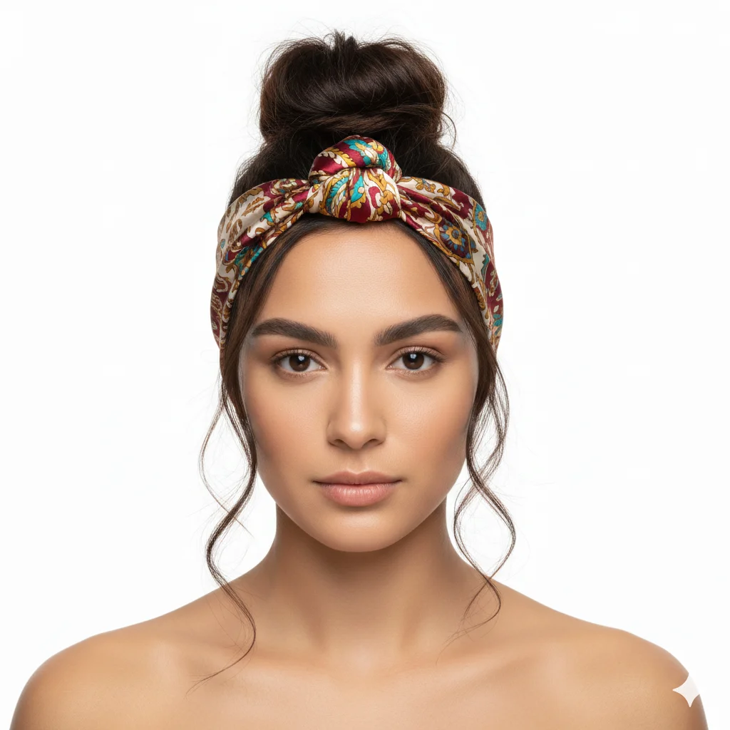 Half-Up, Half-Down hairstyle