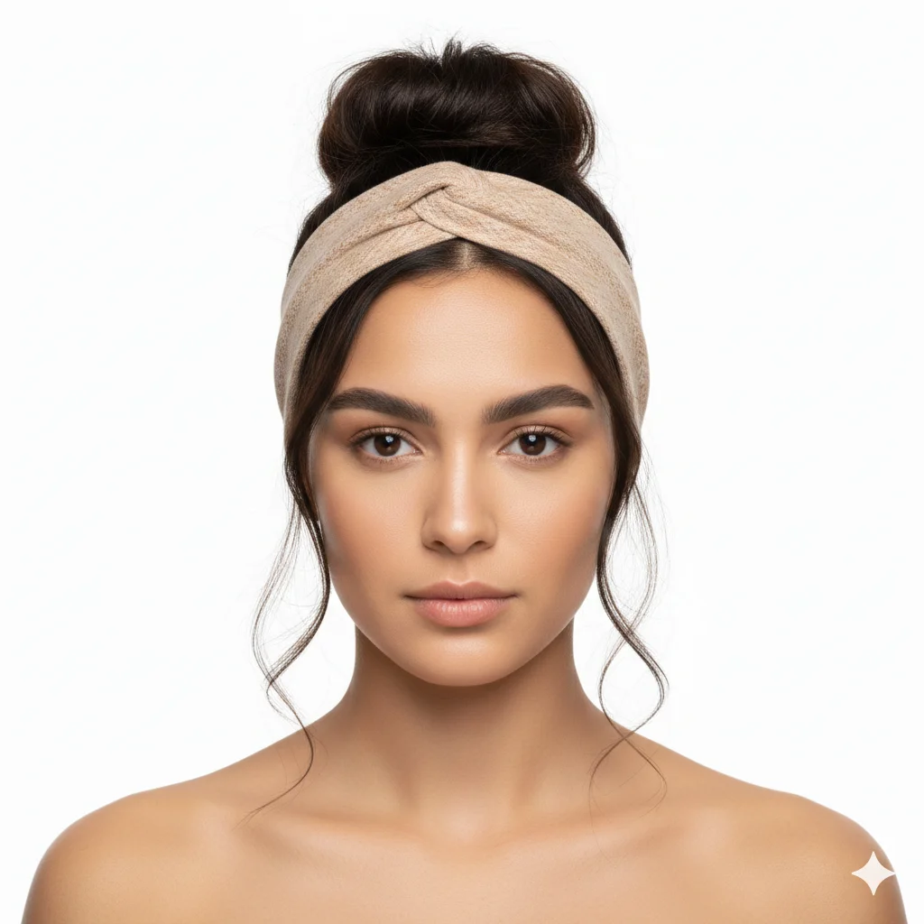 Half-Up Top Knot hairstyle