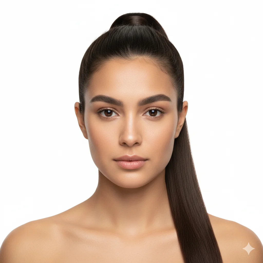 High Ponytail hairstyle example