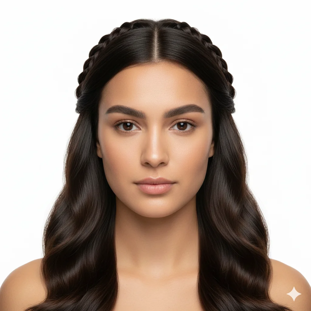 Milkmaid Braids hairstyle