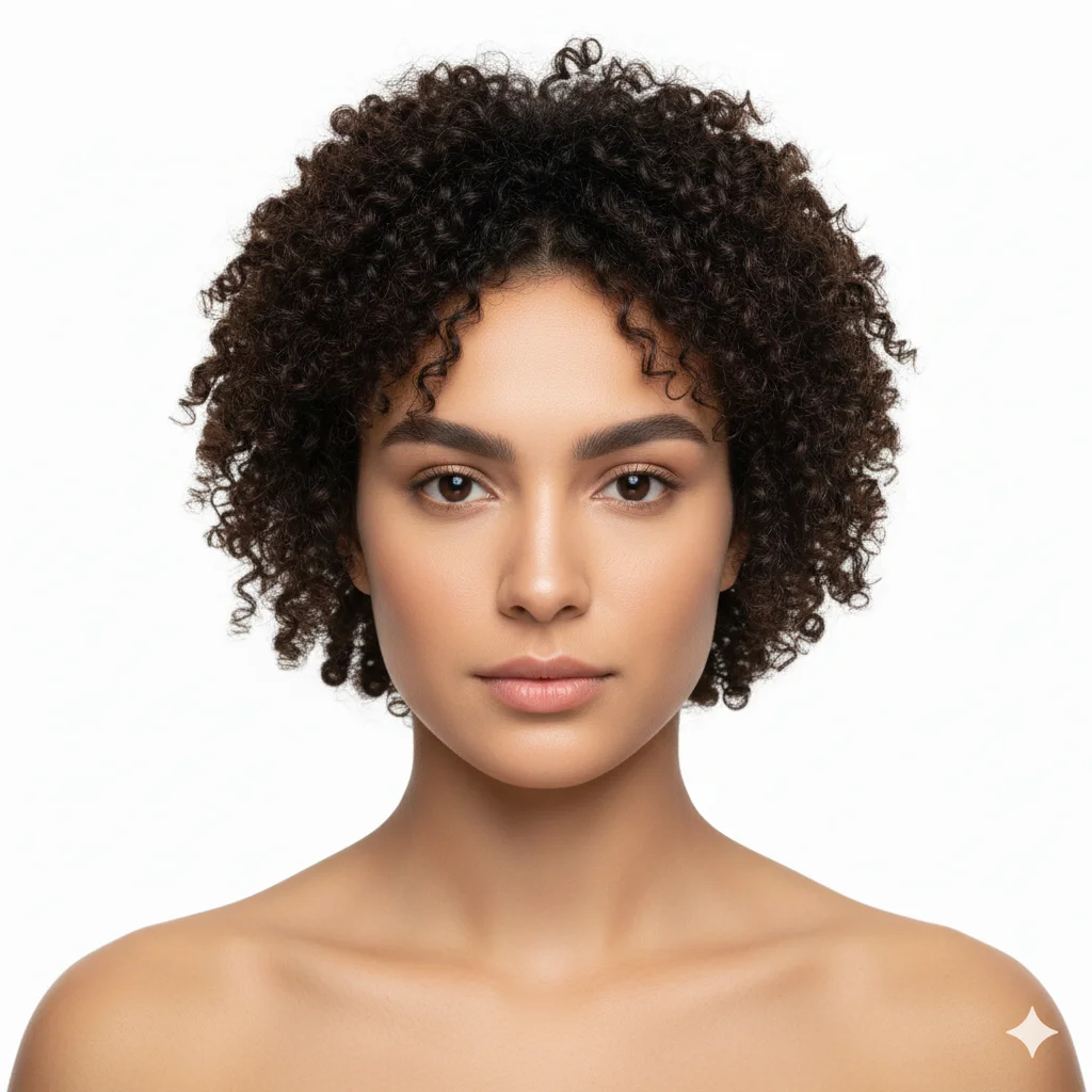 Pin Curls hairstyle