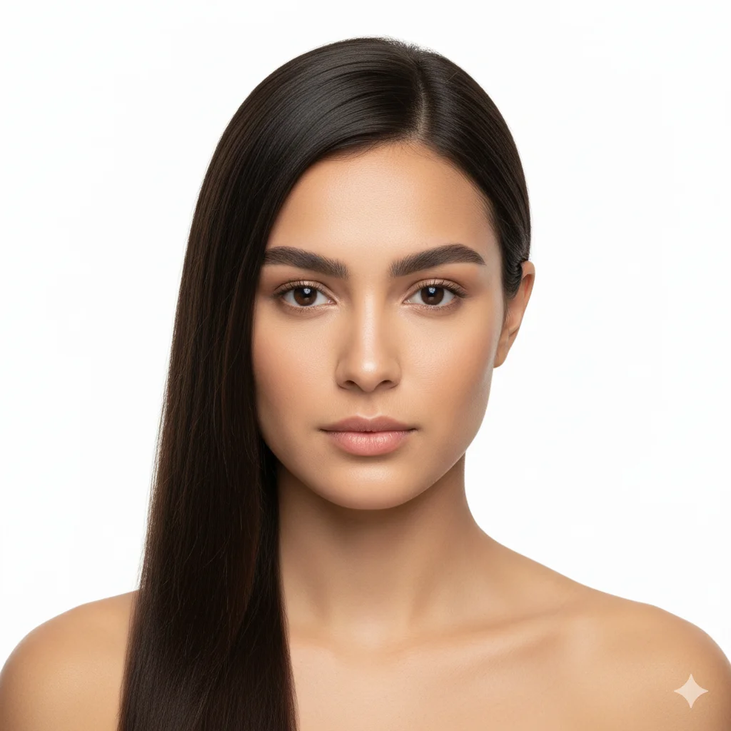 Side-Parted hairstyle