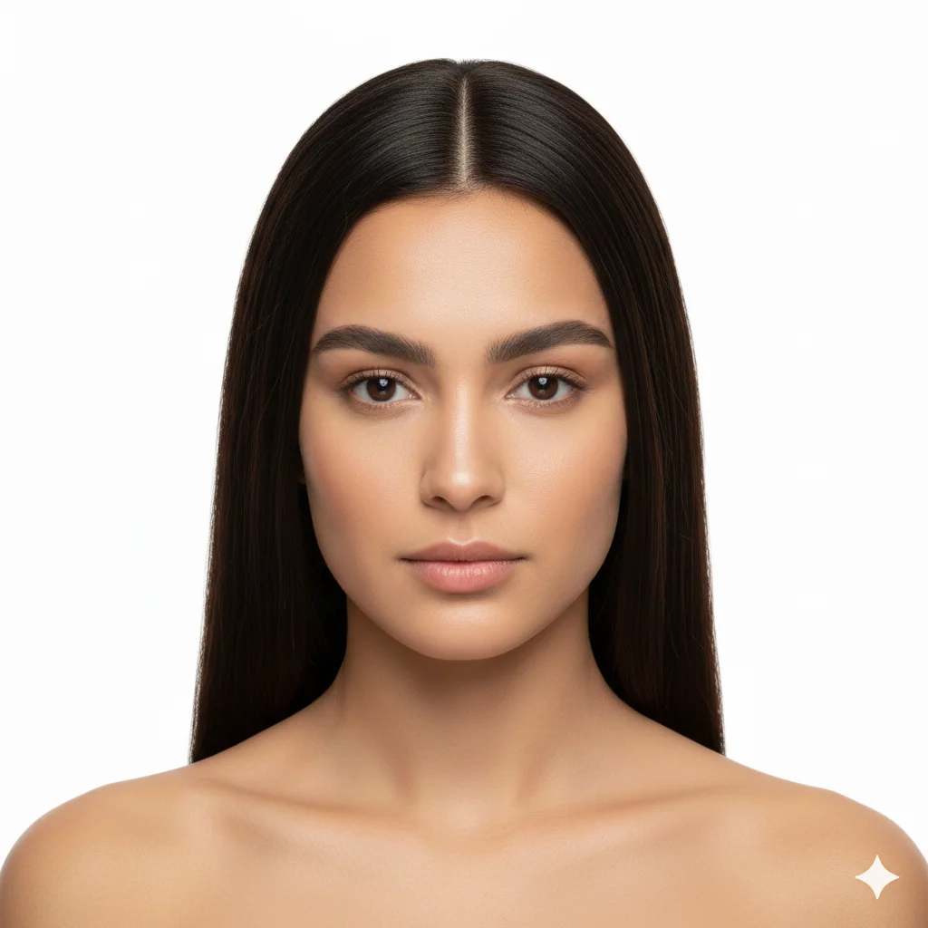 Zig-Zag Part hairstyle